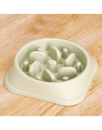 Green - Slow Feeder Dog Bowl