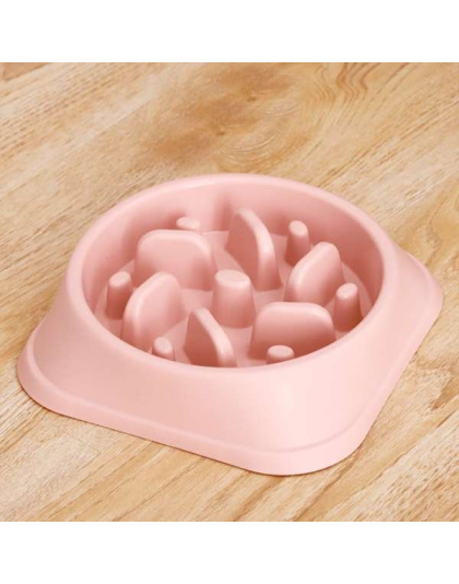 Pink - Slow Feeder Dog Bowl