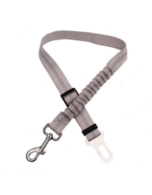 Gray - Car Elastic Safety Leash