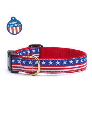 Stars & Stripes - Stars & Stripes Collar or Leash - Small Wide