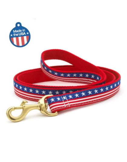 Stars & Stripes - Stars & Stripes Collar or Leash - Small Wide