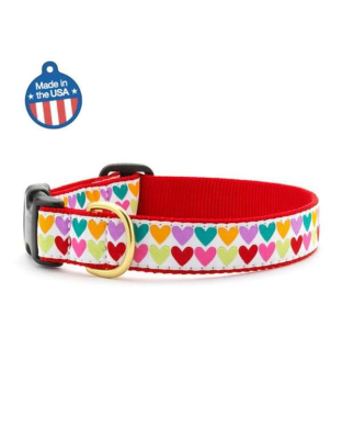 Pop Hearts - Pop Hearts Collar or Leash - Small Wide