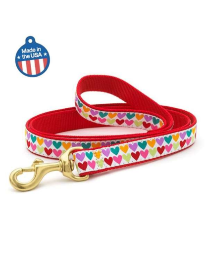 Pop Hearts - Pop Hearts Collar or Leash - Small Wide