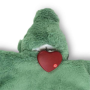 Archie the Dragon - The MommyMat - Heartbeat Anxiety Pet Bed Mat - 18 x 18 in