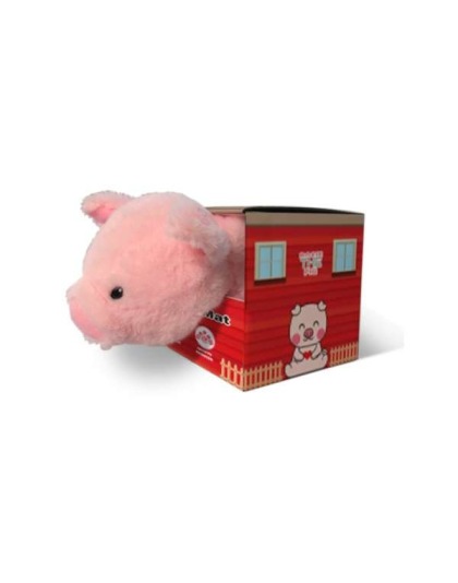 Rosie the Pig - The MommyMat - Heartbeat Anxiety Pet Bed Mat - 18 x 18 in