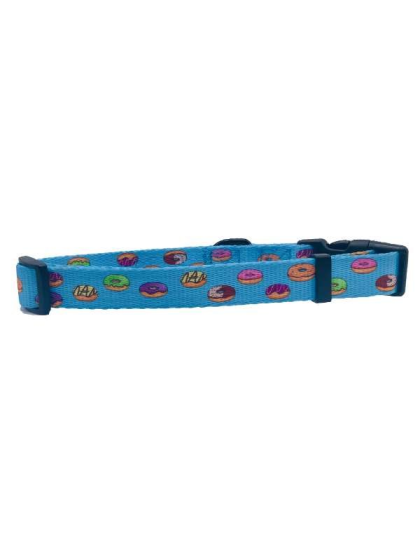 Donuts - Cutie Ties Fun Design Dog Collar - Large