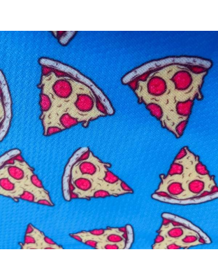 Pizza Crust - Cutie Ties Tie On Dog Bandana - Large