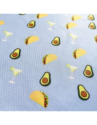 Taco Tuesday - Cutie Ties Tie On Dog Bandana - Large