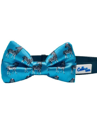 Blue - Cutie Ties Dog Bow Tie - One Size
