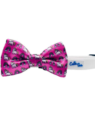 Rainbow - Cutie Ties Dog Bow Tie - One Size
