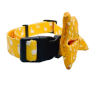 Llama Yellow - Cutie Ties Dog Bow Tie - One Size