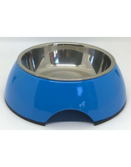 Blue - Cutie Ties Dog Bowl - Small