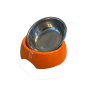 Orange - Cutie Ties Dog Bowl - Small