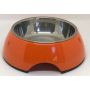 Orange - Cutie Ties Dog Bowl - Small