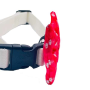 Fish Bone Red - Cutie Ties Dog Bow Tie - One Size