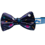 Space Planets - Cutie Ties Dog Bow Tie - One Size