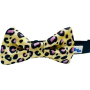Cheetah Yellow - Cutie Ties Dog Bow Tie - One Size