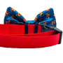 I Usually Only Get The Crust Pizza - Cutie Ties Dog Bow Tie - One Size