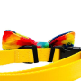 Rainbow Tie Dye - Cutie Ties Dog Bow Tie - One Size