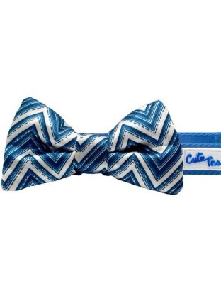 Zig Zag - Cutie Ties Dog Bow Tie - One Size