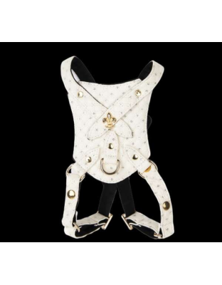 White - Sparkle Harness - S