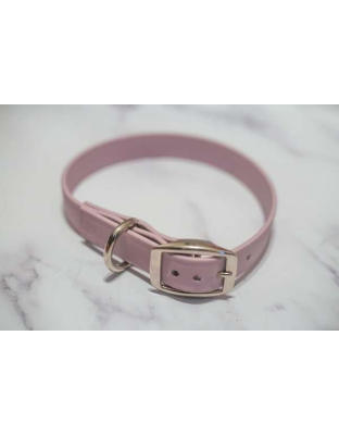 Pink - Biothane Buckle Dog Collar - Small 11-13 inches