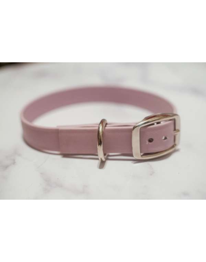 Pink - Biothane Buckle Dog Collar - Small 11-13 inches