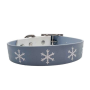 Snowflake - Biothane Buckle Dog Collar - Small/Medium 12-14 inches