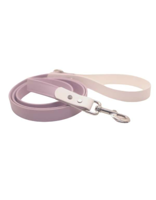 Lavender with white - Biothane Leash - Two Toned - 6 ft