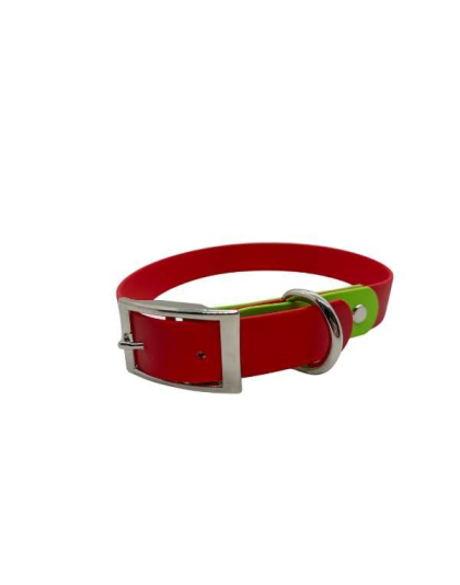 Holiday - Holiday Biothane Buckle Dog Collar - Large/XL 16-18 inches