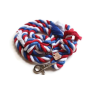 American  - Knotted Rope Dog Leash - Traffic Lead (2 ft)