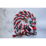 Christmas  - Knotted Rope Dog Leash - 5 ft