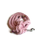 Light Pink - Knotted Rope Dog Leash - 4 ft