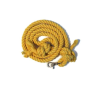 Yellow  - Knotted Rope Dog Leash - Traffic Lead (2 ft)