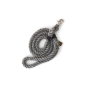 Grey  - Rope Dog Leash - 4 ft