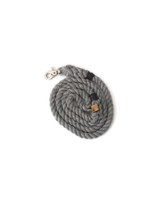 Grey  - Rope Dog Leash - Traffic Lead (2 ft)
