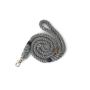 Grey  - Rope Dog Leash - Traffic Lead (2 ft)