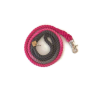 Pink and Grey  - Rope Dog Leash - Traffic Lead (2 ft)