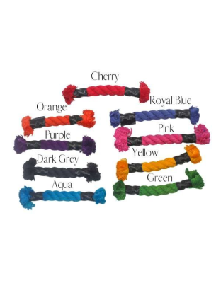 Cherry - Single Color Rope Dog Leash - 5 ft