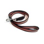Black  Line - Reflective Anti-Slip Snap Leash (6ft x 1 in) - 6ft x 1 in