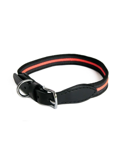 Alvalley Reflective Anti-Slip Dog Collar with Buckle (20 in x 1 in) - 20 in x 1 in