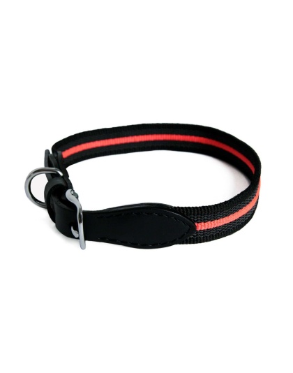 Alvalley Reflective Anti-Slip Dog Collar with Buckle (24 in x 1 in) - 24 in x 1 in