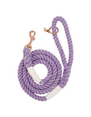 Purple - Rope Leash  - 5 Feet