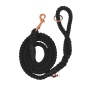 Black - Rope Leash  - 5 Feet