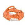 Orange - Rope Leash  - 5 Feet