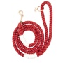 Red - Rope Leash  - 5 Feet