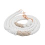 White - Rope Leash  - 5 Feet