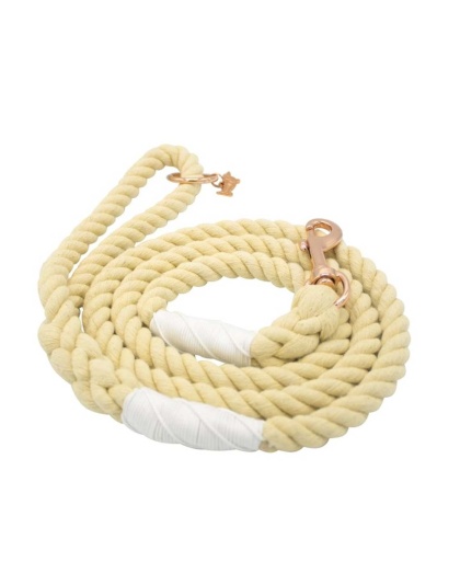 Yellow - Rope Leash  - 5 Feet