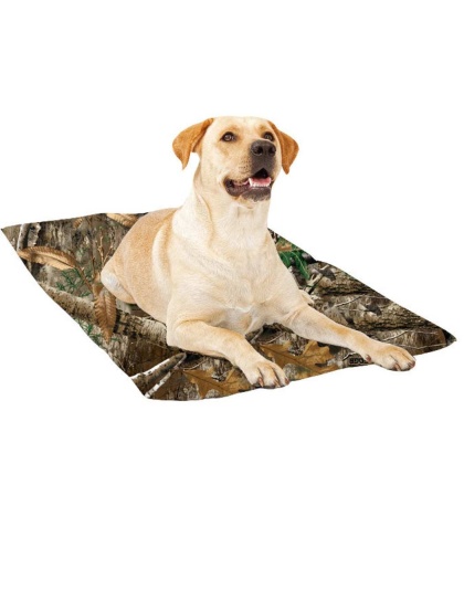 Green Camo - Chillz Gel Mat - Real Tree Edition - Green Camo - Medium