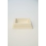 White  - Bamboo Bowls For Cats  - Square